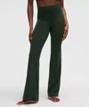 Lululemon Wunder Under Smoothcover High-rise Bootcut Leggings 34" In Black