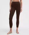 Lululemon Wunder Under Smoothcover High-rise Leggings 25" In Brown