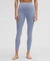 Lululemon Wunder Under Smoothcover High-rise Tight 25" In Blue