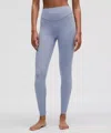Lululemon Wunder Under Smoothcover High-rise Tight 28" In Blue
