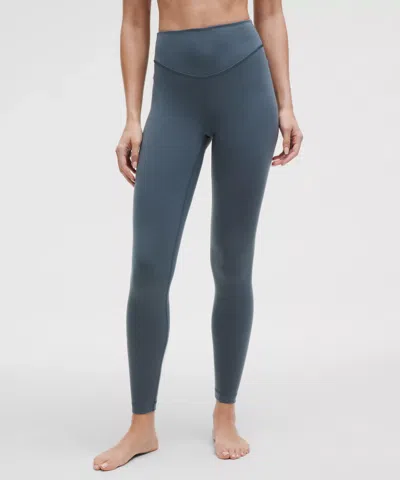 Lululemon Wunder Under Smoothcover High-rise Leggings 28" In Blue