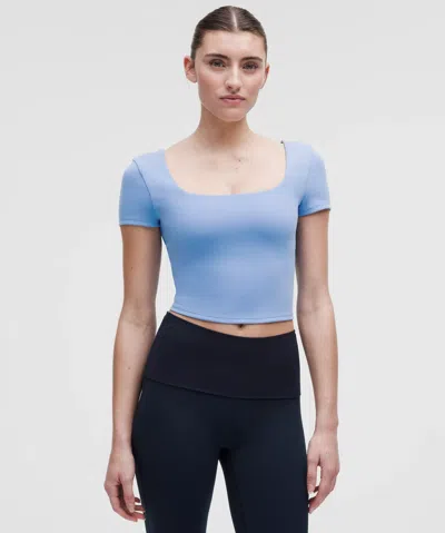Lululemon Wunder Under Smoothcover Square-neck T-shirt