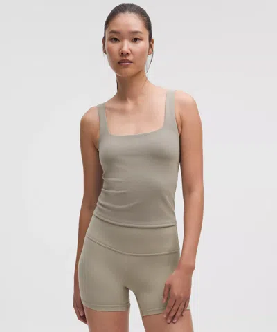 Lululemon Wunder Under Smoothcover Tank Top In Animal Print