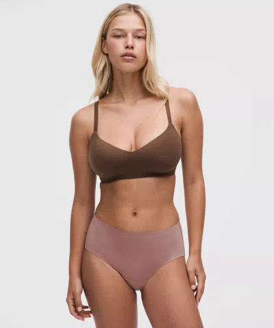 Lululemon Wundermost Adjustable T-shirt Bra In Black