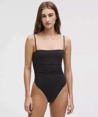 Lululemon Wundermost Bodysuit - Ultra-soft Nulu Ruched Cami Bodysuit