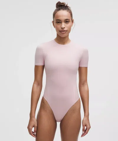 Lululemon Wundermost Bodysuit - Ultra-soft Nulu Short-sleeve Crew Thong Bodysuit