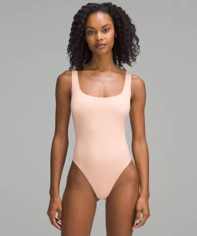Lululemon Wundermost Bodysuit - Ultra-soft Nulu Square-neck Sleeveless Bodysuit