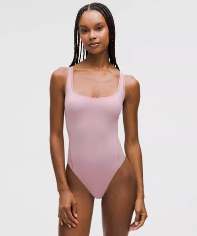 Lululemon Wundermost Ultra-soft Nulu Square-neck Sleeveless Bodysuit