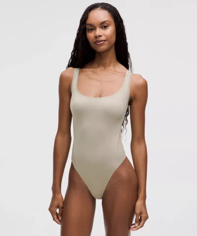 Lululemon Wundermost Ultra-soft Nulu Square-neck Sleeveless Bodysuit