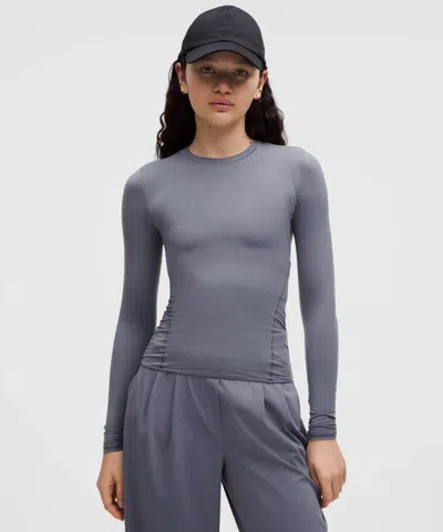 Lululemon Wundermost Ultra-soft Nulu Crewneck Long-sleeve Shirt