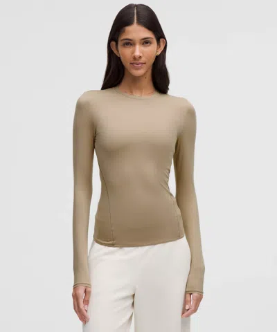 Lululemon Wundermost Ultra-soft Nulu Crewneck Long-sleeve Shirt