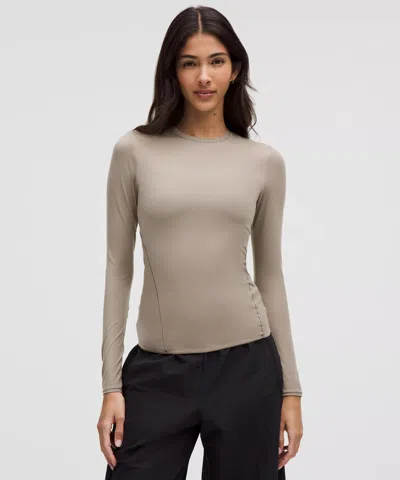 Lululemon Wundermost Ultra-soft Nulu Crewneck Long-sleeve Shirt