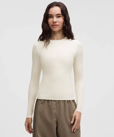 Lululemon Wundermost Ultra-soft Nulu Crewneck Long-sleeve Shirt