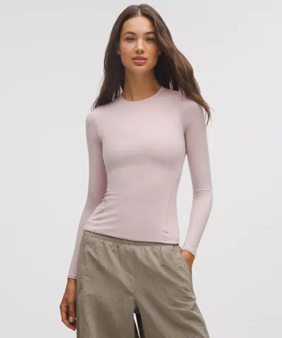 Lululemon Wundermost Ultra-soft Nulu Crewneck Long-sleeve Shirt