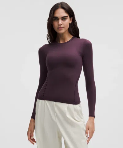 Lululemon Wundermost Ultra-soft Nulu Crewneck Long-sleeve Shirt