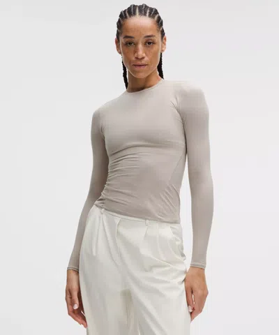 Lululemon Wundermost Ultra-soft Nulu Crewneck Long-sleeve Shirt
