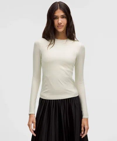 Lululemon Wundermost Ultra-soft Nulu Crewneck Long-sleeve Shirt