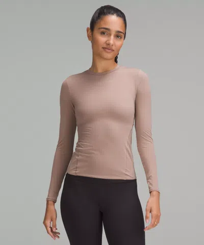 Lululemon Wundermost Ultra-soft Nulu Crewneck Long-sleeve Shirt