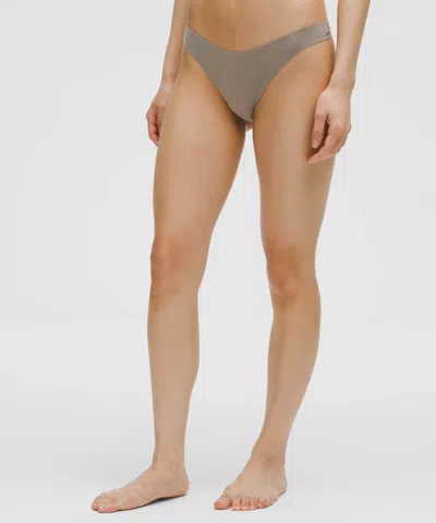 Lululemon Wundermost Ultra-soft Nulu Dipped-waist Thong Underwear