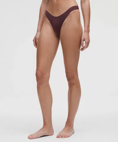 Lululemon Wundermost Ultra-soft Nulu Dipped-waist Thong Underwear