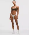 Lululemon Wundermost Ultra-soft Nulu Dipped-waist Thong Underwear
