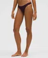 Lululemon Wundermost Ultra-soft Nulu Dipped-waist Thong Underwear