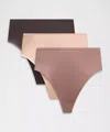 Lululemon Wundermost Ultra-soft Nulu High-waist Thong Underwear