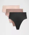Lululemon Wundermost Ultra-soft Nulu High-waist Thong Underwear