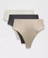 Lululemon Wundermost Ultra-soft Nulu High-waist Thong Underwear