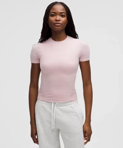 Lululemon Wundermost Ultra-soft Nulu Hip-length Crewneck Shirt