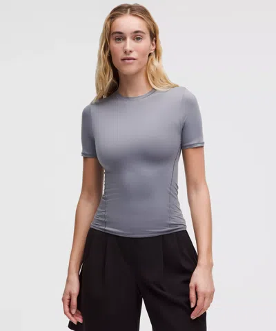 Lululemon Wundermost Ultra-soft Nulu Hip-length Crewneck Shirt