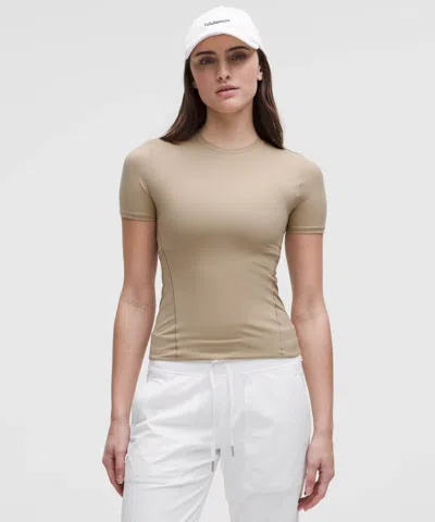 Lululemon Wundermost Ultra-soft Nulu Hip-length Crewneck Shirt