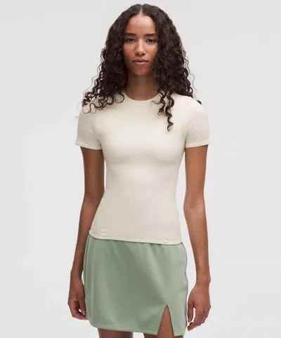 Lululemon Wundermost Ultra-soft Nulu Hip-length Crewneck Shirt