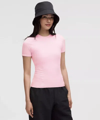 Lululemon Wundermost Ultra-soft Nulu Hip-length Crewneck Shirt