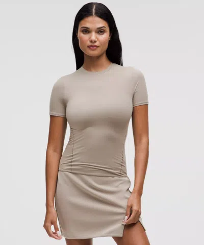 Lululemon Wundermost Ultra-soft Nulu Hip-length Crewneck Shirt