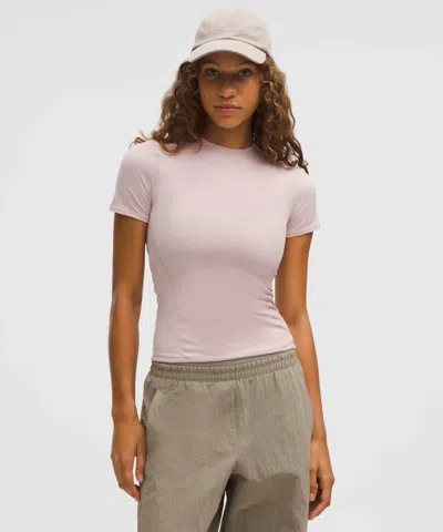 Lululemon Wundermost Ultra-soft Nulu Hip-length Crewneck Shirt