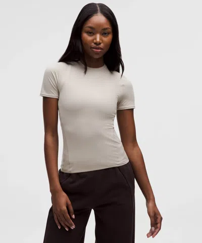 Lululemon Wundermost Ultra-soft Nulu Hip-length Crewneck Shirt