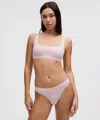 Lululemon Wundermost Ultra-soft Nulu Scoop-neck Bralette A-d Cups In Pink