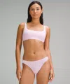 Lululemon Wundermost Ultra-soft Nulu Scoop-neck Bralette A-d Cups In Pink