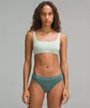 Lululemon Wundermost Ultra-soft Nulu Scoop-neck Bralette A-d Cups In White