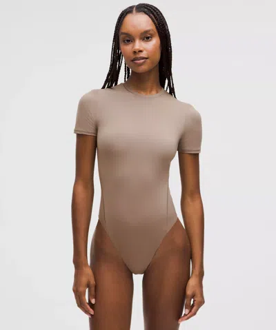 Lululemon Wundermost Bodysuit - Ultra-soft Nulu Short-sleeve Crew Thong Bodysuit