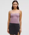 Lululemon Wundermost Ultra-soft Nulu Spaghetti-strap Adjustable Cami In Pink