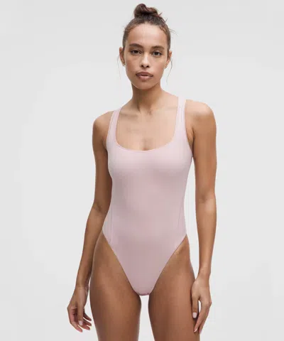 Lululemon Wundermost Bodysuit - Ultra-soft Nulu Square-neck Sleeveless Bodysuit