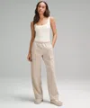 Lululemon Wundermost Ultra-soft Nulu Square-neck Sleeveless Bodysuit In Neutral