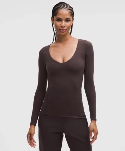 Lululemon Wundermost Ultra-soft Nulu V-neck Long-sleeve Shirt
