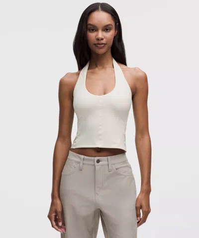 Lululemon Wundermost Ultra-soft Nulu Halter Tank Top