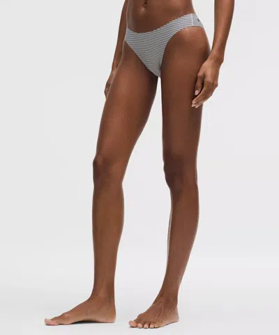 Lululemon Wundermost Ultra-soft Nulu Mid-rise Bikini Underwear In Pink