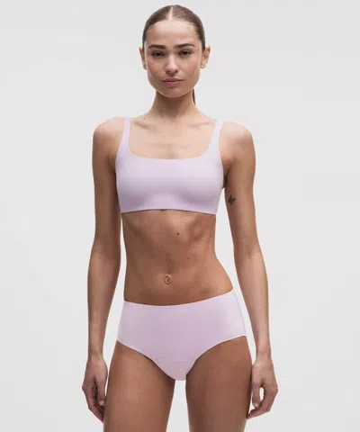 Lululemon Wundermost Ultra-soft Nulu Scoop-neck Bralette In Purple