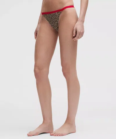 Lululemon Wundermost Ultra-soft Nulu String Low-rise Bikini Underwear