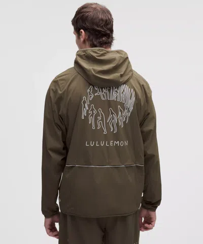Lululemon X Geoff Mcfetridge Fast And Free Packable Jacket